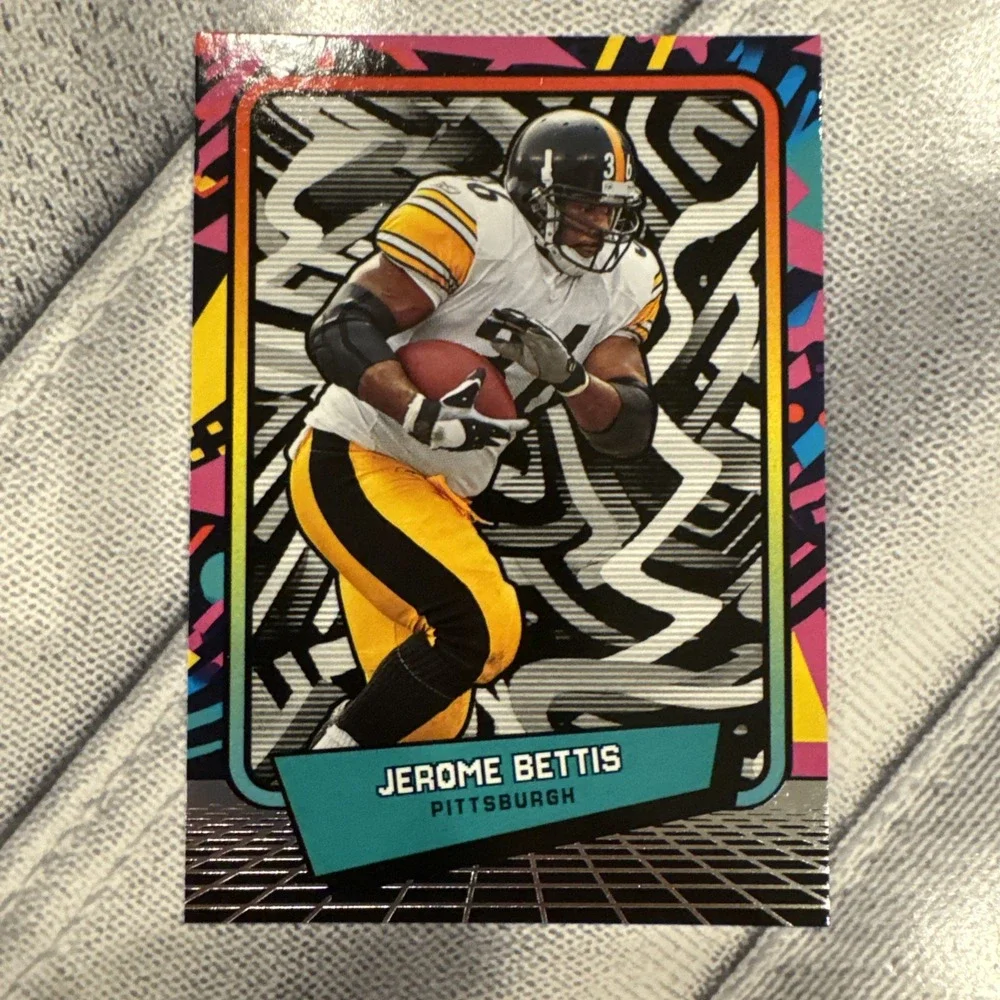 2026 Panini Decades 90s Pop Culture Jerome Bettis #60 Pittsburgh Steelers